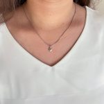 پلاک قلب آینه ای کوچک ژوپینگ بدون زنجیر