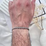 دستبند طنابی با پهنا 5 میلیمتر ژوپینگ