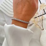 دستبند طنابی با پهنا 5 میلیمتر ژوپینگ