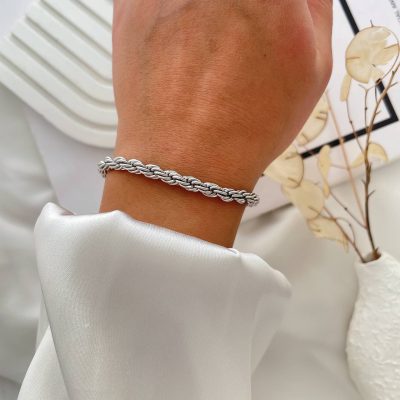 دستبند طنابی با پهنا 5 میلیمتر ژوپینگ
