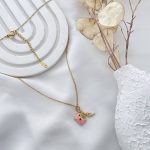 گردنبند نامه عشق میناکاری استیل