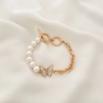 دستبند پروانه مروارید ژوپینگ