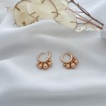 گوشواره آویز توپی ژوپینگ