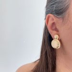 گوشواره فشن سکه ای ژوپینگ