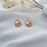 گوشواره آویز توپی ژوپینگ