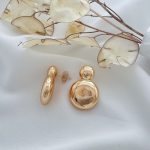 گوشواره فشن سکه ای ژوپینگ