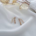 گوشواره پروانه و گل ژوپپینگ