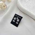 گوشواره گل ریز مستر کوالیتی ونکلیف نقره ای