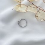 انگشتر دو لاین سولیتر ژوپینگ