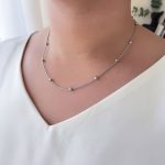ست گردنبند، دستبند و پابند ماری توپی استیل