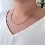 ست گردنبند، دستبند و پابند خاویاری استیل