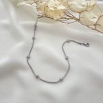 ست گردنبند، دستبند و پابند ماری توپی استیل