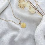 گردنبند سکه الیزابت استیل