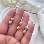 گوشواره توپی شنی ژوپینگ
