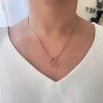 گردنبند قلب پینترستی استیل