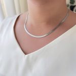 ست گردنبند، دستبند و پابند هرینگبون (ماری) استیل
