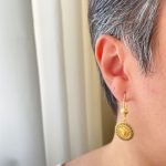 گوشواره ورساچ طرح طلا