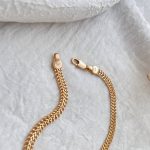 دستبند کارتیر دوبل با پهنا 4 میلیمتر ژوپینگ