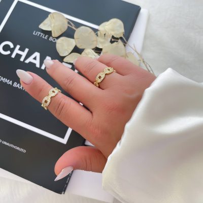 انگشتر جواهری کارتیر فول نگین