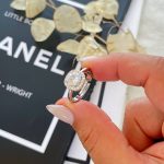 انگشتر جواهری سولیتر مربعی