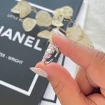 انگشتر جواهری مرواید و نگین مارکیز صورتی