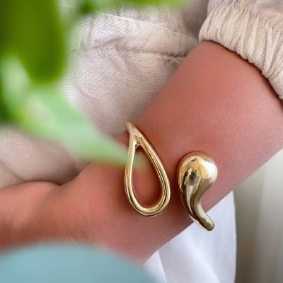 دستبند النگویی (بنگل) فشن آبکاری نقره طرح زارا 8