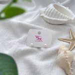 گوشواره مروارید پرورشی مینیمال
