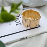 دستبند النگویی (بنگل) فشن آبکاری نقره طرح زارا 1