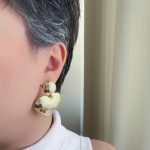 گوشواره میخی قلب آینه ای طرح زارا 10