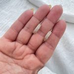 گوشواره حلقه ای نگیندار تری ژوپینگ