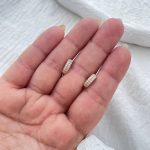 گوشواره حلقه ای نگیندار دوبل ژوپینگ