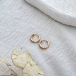 گوشواره حلقه ای نگیندار تری ژوپینگ