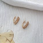 گوشواره کلیپسی ورساچ نگیندار ژوپینگ