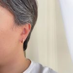گوشواره حلقه ای نگیندار دوبل ژوپینگ
