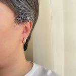 گوشواره حلقه ای نگیندار تری ژوپینگ