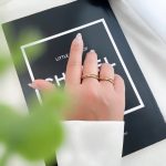 انگشتر سه لاین ظریف نگیندار ژوپینگ